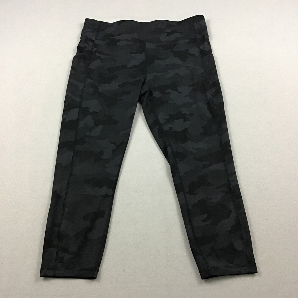 Lululemon Pants Women 14 Gray Heritage 365 Ca Invigorate High-Rise Tight Running